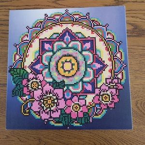 Finished Diamond Painting Mandella 30x30